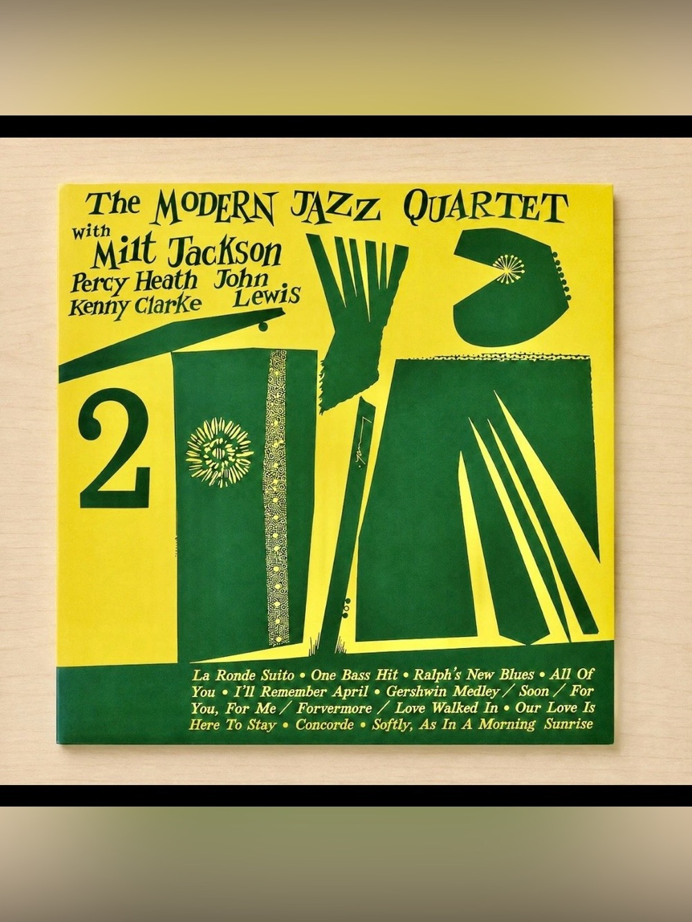 Modern Jazz Quartet Milt Jackson Percy Heath Kenny Clarke LP Vinyl Record Jazz